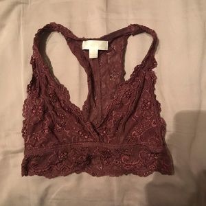Maroon Bralette